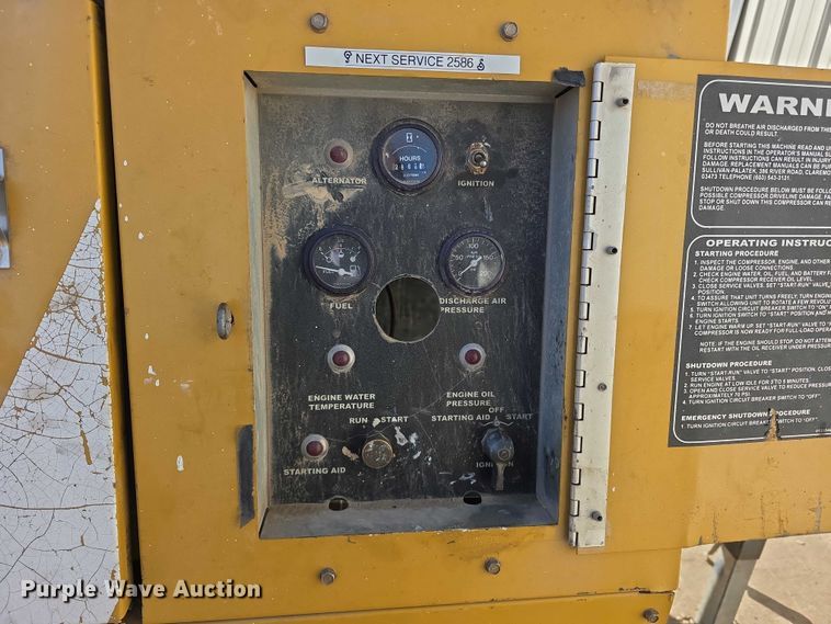 image for item DZ3944 Sullivan-Palatek D185Q air compressor