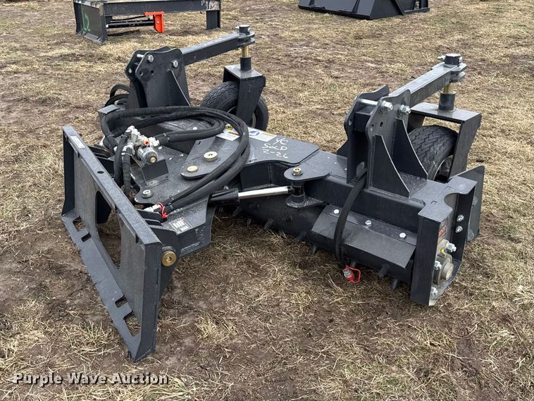 image for item DZ4343 2025 Land Honor skid steer power rake