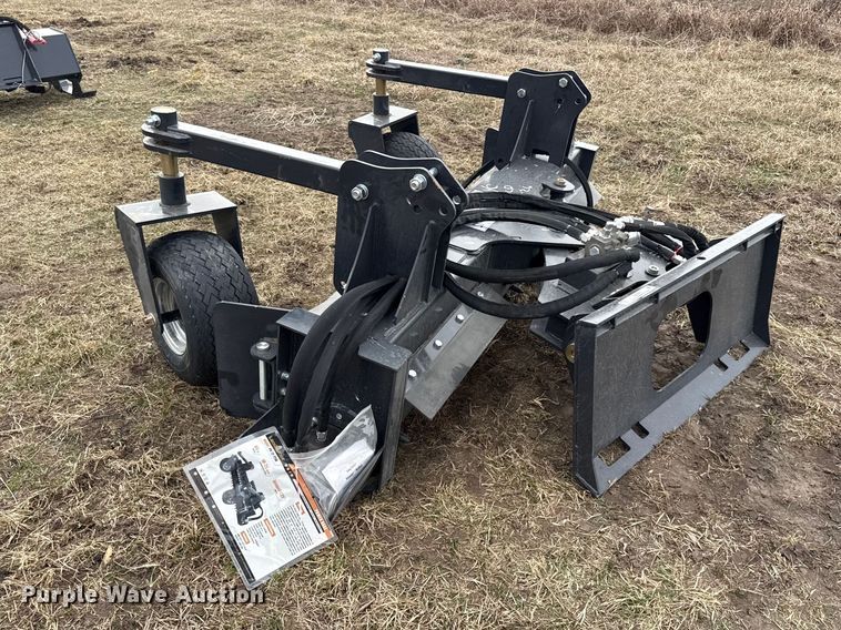 image for item DZ4343 2025 Land Honor skid steer power rake