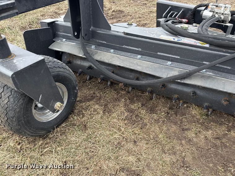 image for item DZ4343 2025 Land Honor skid steer power rake