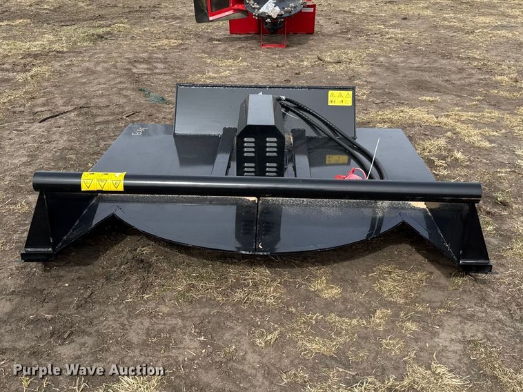 image for item DZ4358 2025 Mower King skid steer brush mower