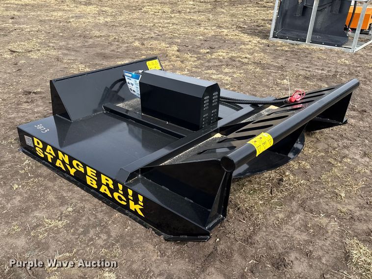 image for item DZ4358 2025 Mower King skid steer brush mower