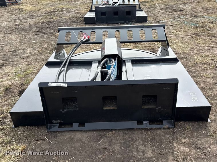 image for item DZ4358 2025 Mower King skid steer brush mower