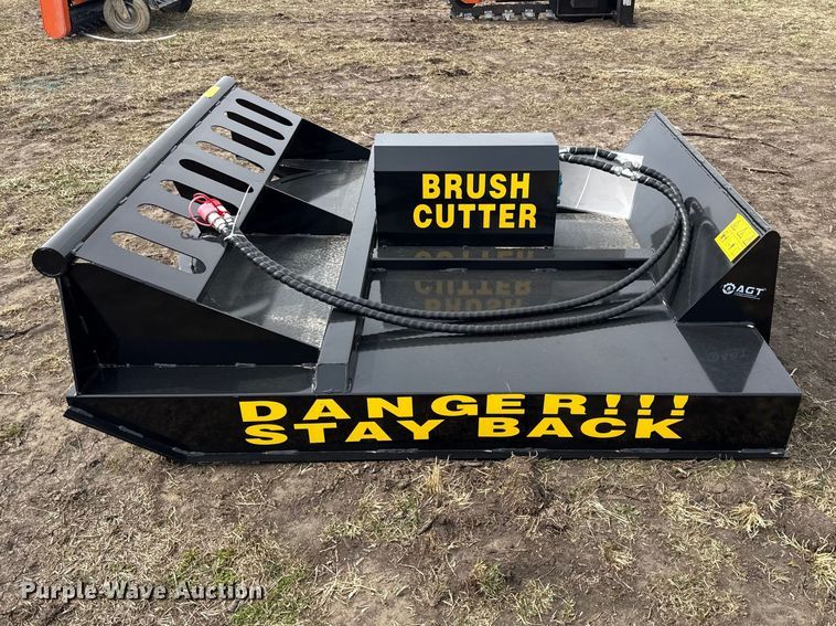 image for item DZ4358 2025 Mower King skid steer brush mower