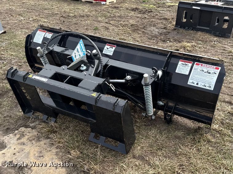 image for item DZ4362 2025 Mower King SPA84 skid steer dozer blade