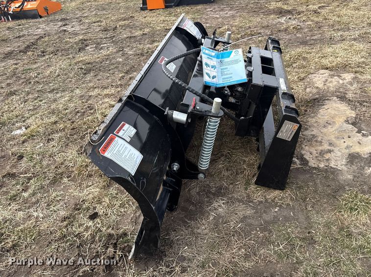 image for item DZ4362 2025 Mower King SPA84 skid steer dozer blade