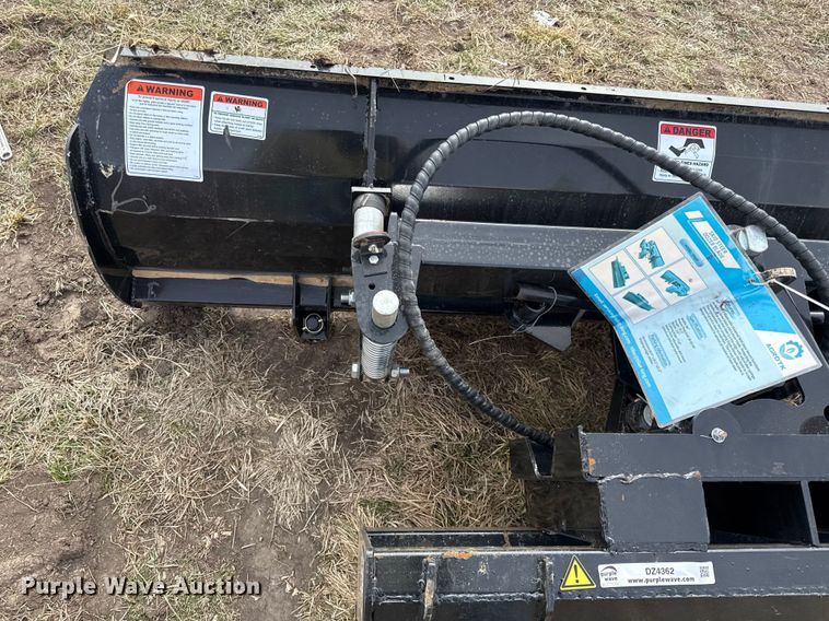 image for item DZ4362 2025 Mower King SPA84 skid steer dozer blade