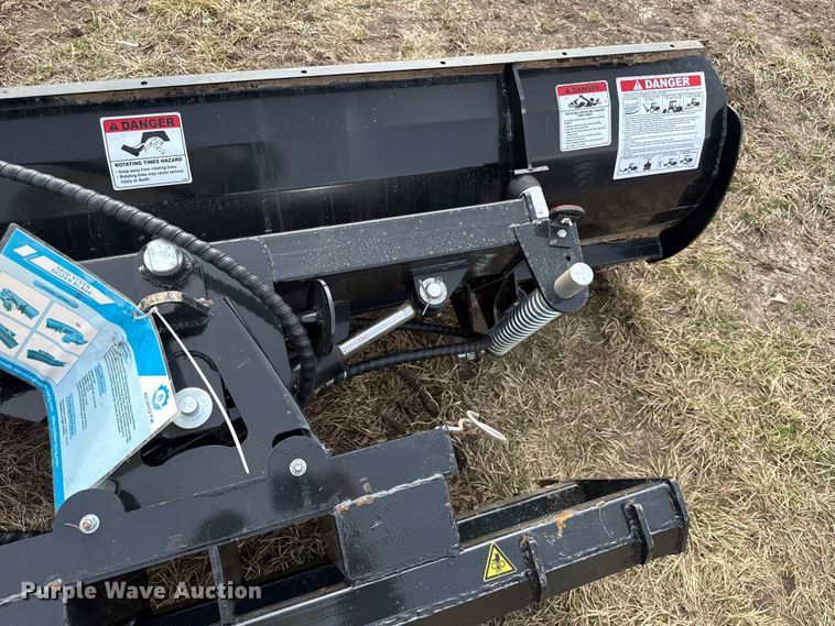 image for item DZ4362 2025 Mower King SPA84 skid steer dozer blade