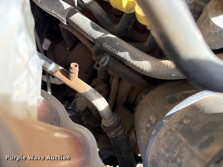 image for item DZ4992 2016 RAM 3500 Crew Cab flatbed pickup truck