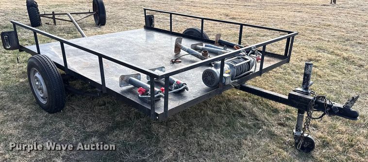image for item DZ5005 Shop built utility trailer