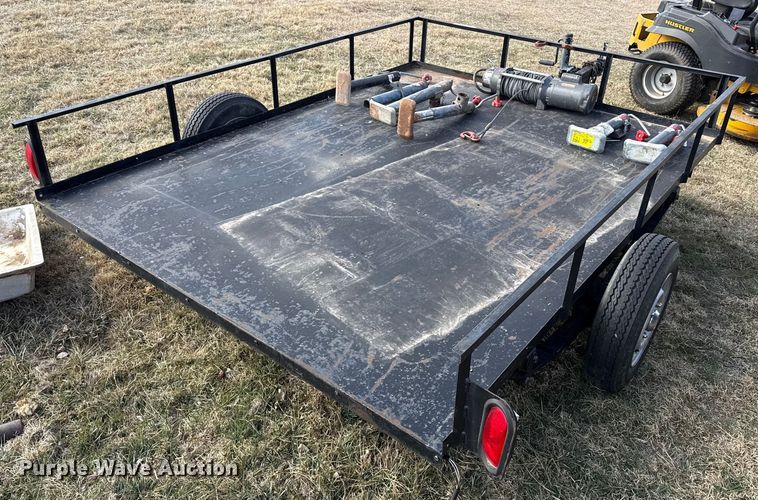 image for item DZ5005 Shop built utility trailer