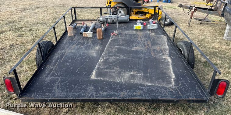 image for item DZ5005 Shop built utility trailer