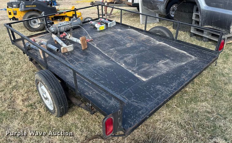 image for item DZ5005 Shop built utility trailer