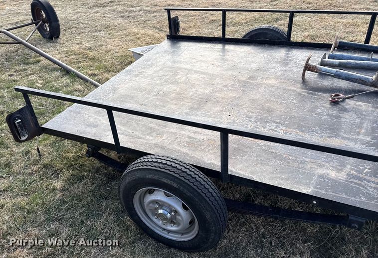 image for item DZ5005 Shop built utility trailer