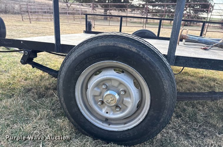 image for item DZ5005 Shop built utility trailer