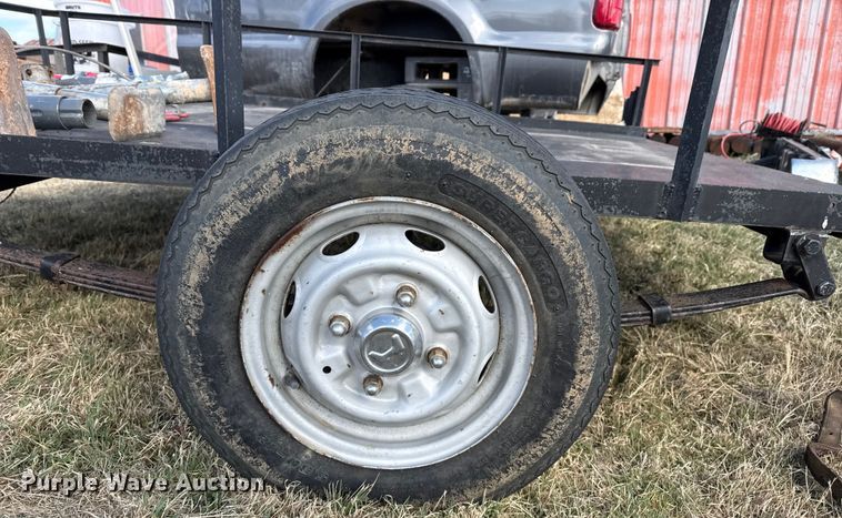 image for item DZ5005 Shop built utility trailer