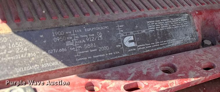 image for item DZ5012 2023 International HX620 truck cab and chassis