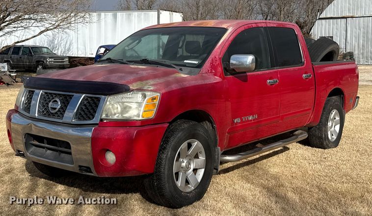 image for item DZ5019 2006 Nissan Titan Crew Cab pickup truck