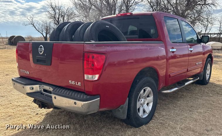 image for item DZ5019 2006 Nissan Titan Crew Cab pickup truck