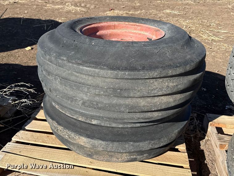 image for item DZ5115 (2) tractor wheels and tires