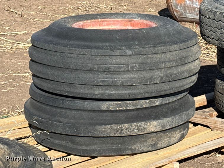 image for item DZ5115 (2) tractor wheels and tires