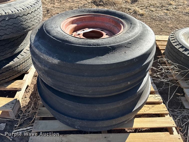image for item DZ5115 (2) tractor wheels and tires