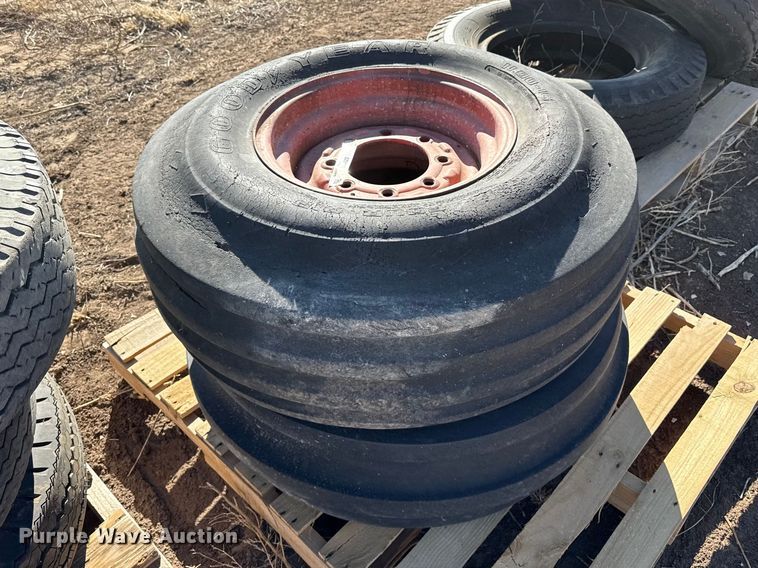image for item DZ5115 (2) tractor wheels and tires