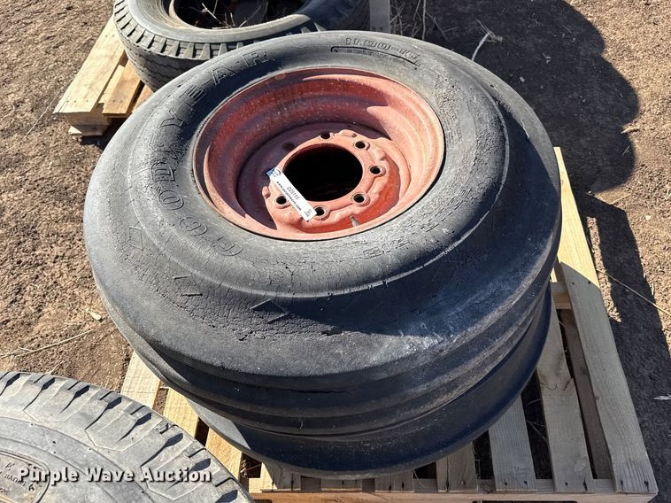 image for item DZ5115 (2) tractor wheels and tires