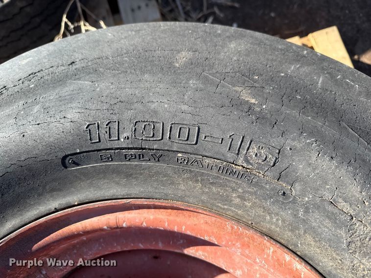 image for item DZ5115 (2) tractor wheels and tires