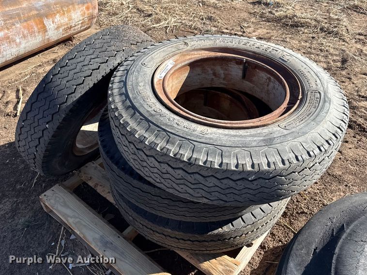 image for item DZ5116 (4) wheels and tires