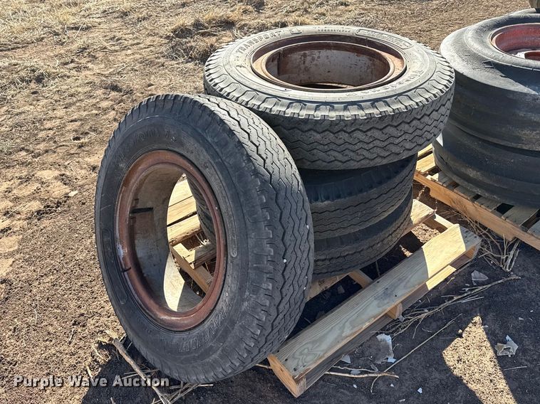 image for item DZ5116 (4) wheels and tires