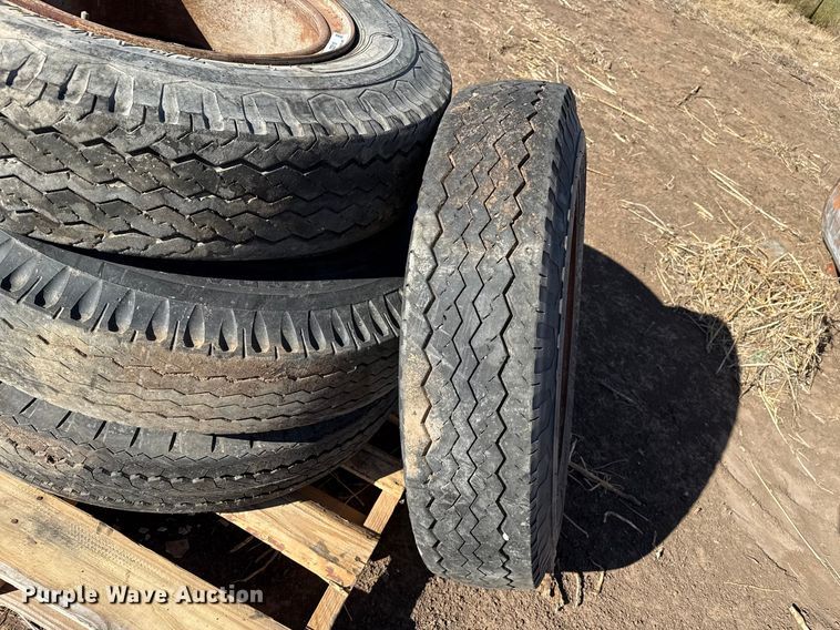 image for item DZ5116 (4) wheels and tires