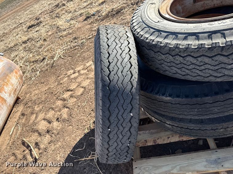 image for item DZ5116 (4) wheels and tires