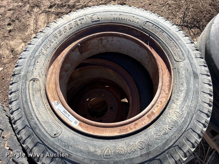 image for item DZ5116 (4) wheels and tires