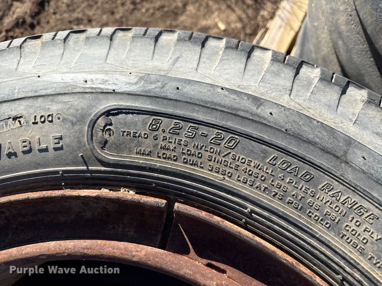 image for item DZ5116 (4) wheels and tires