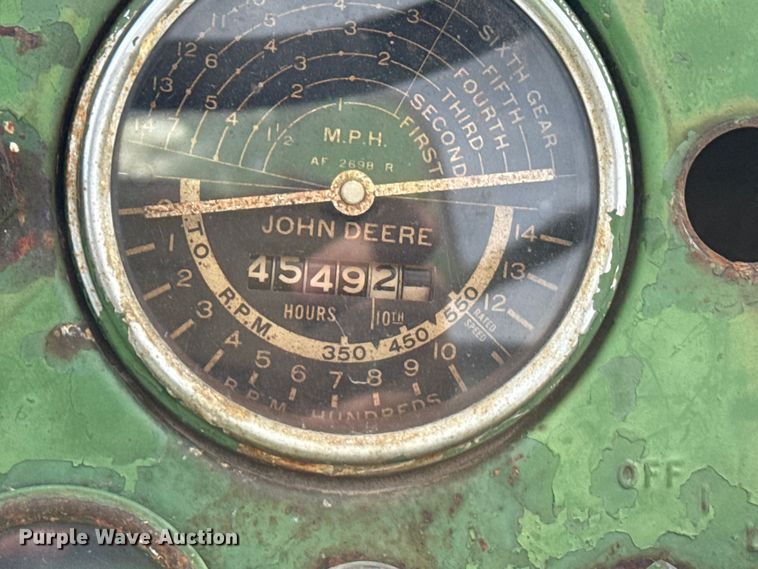 image for item DZ5123 1957 John Deere 720 tractor