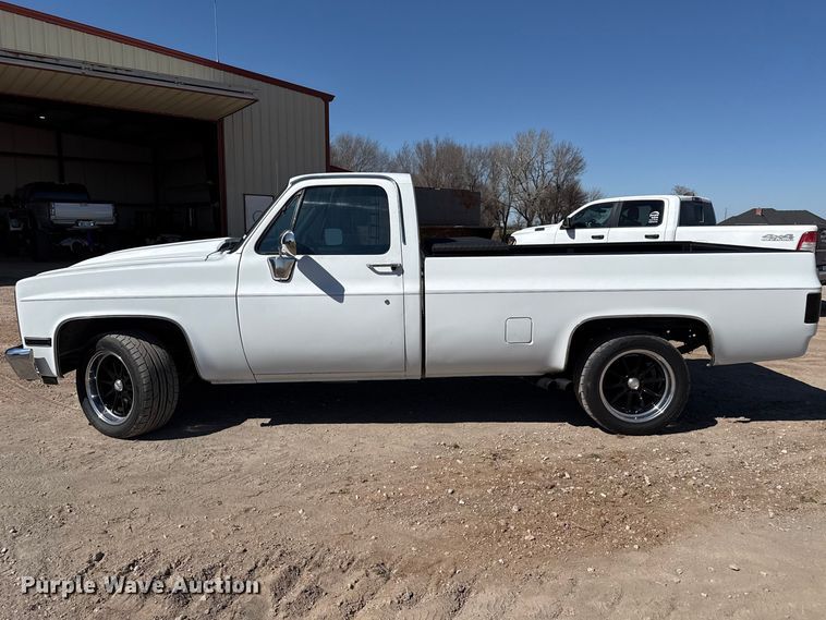 image for item DZ5127 1983 Chevrolet C10 pickup truck