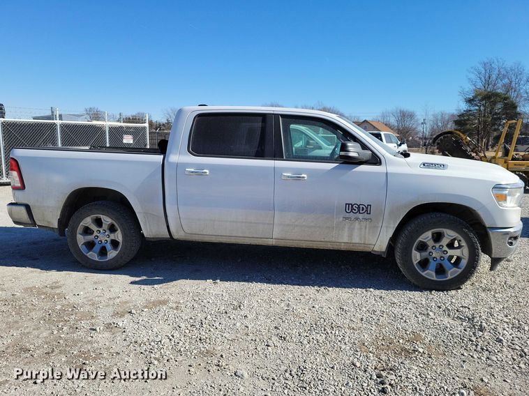 image for item EA2873 2020 RAM 1500 Crew Cab pickup truck