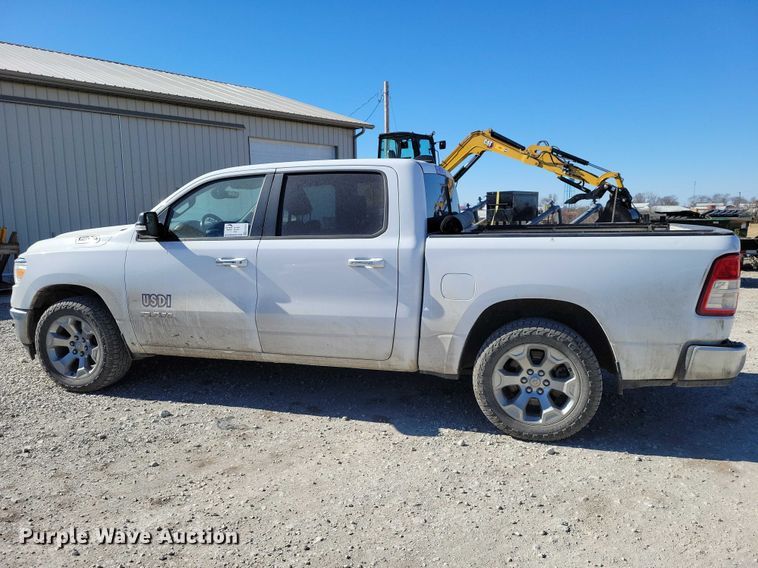 image for item EA2873 2020 RAM 1500 Crew Cab pickup truck