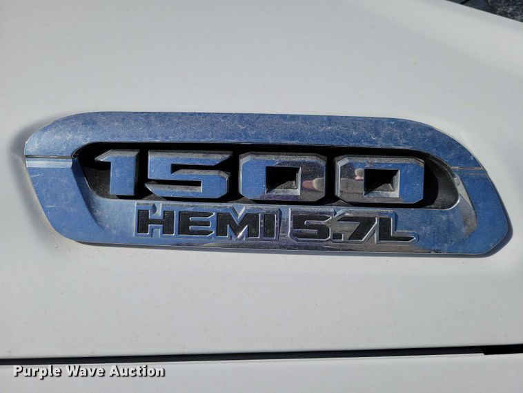 image for item EA2873 2020 RAM 1500 Crew Cab pickup truck