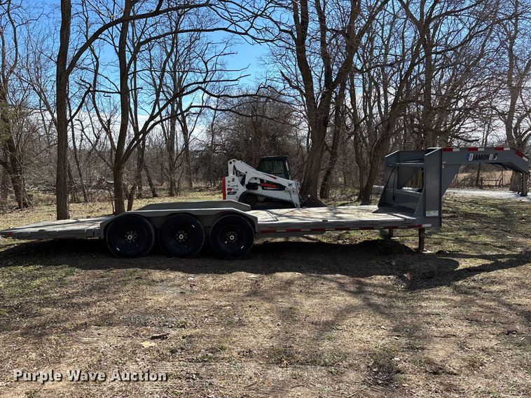 image for item EA4464 2019 Diamond C Tilt bed tilt deck equipment trailer