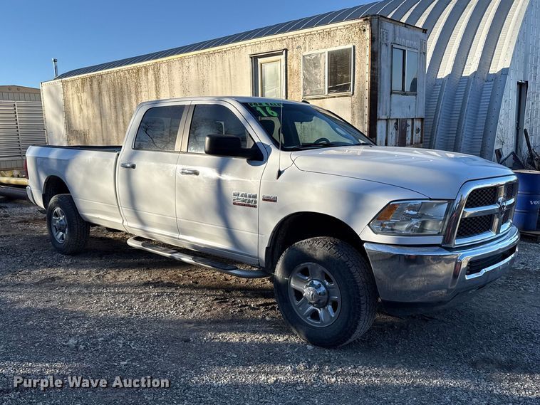 image for item EC4567 2016 Dodge Ram 2500 Crew Cab pickup truck