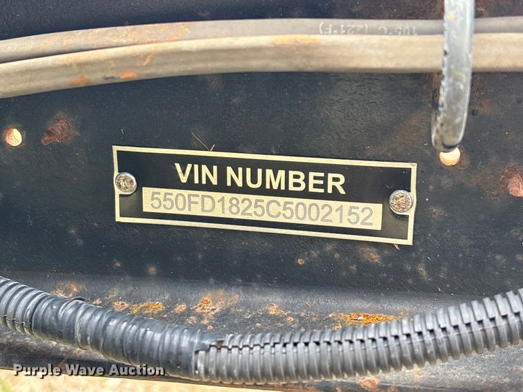 image for item ED2299 2012 Quality Trailers equipment trailer