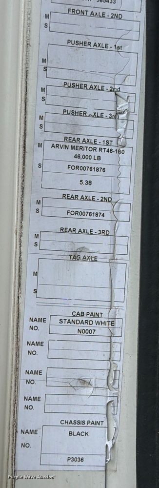 image for item ED5131 2009 Autocar Xpeditor refuse truck