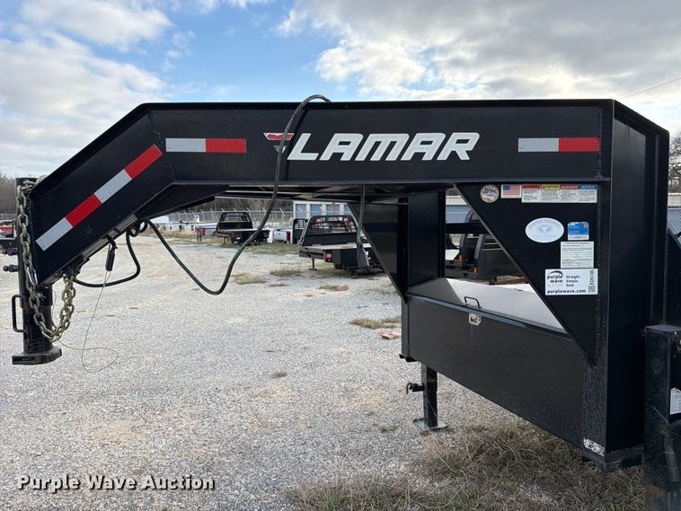 image for item ED5135 2019 Lamar FS023027 equipment trailer
