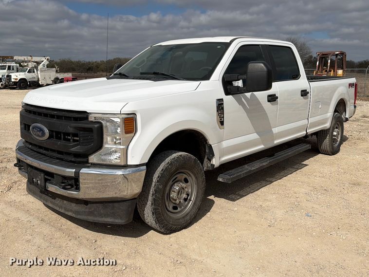 image for item ED5139 2021 Ford F250 Super Duty XL Crew Cab pickup truck