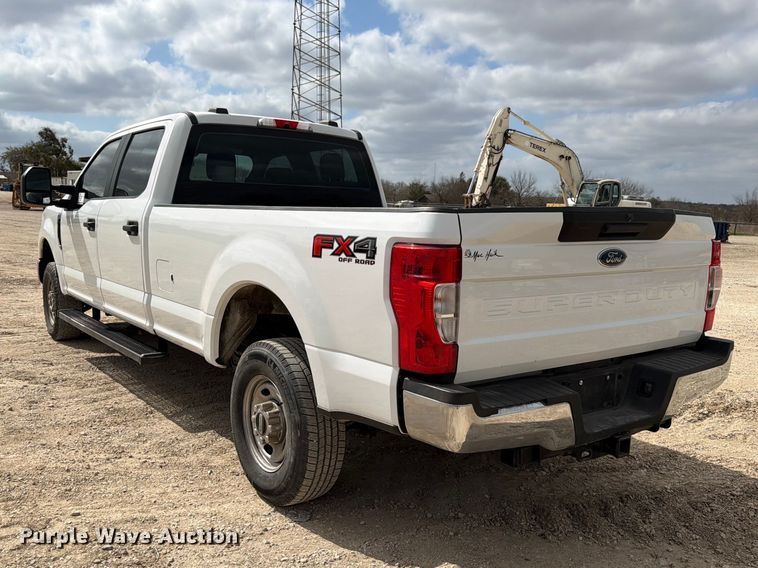 image for item ED5139 2021 Ford F250 Super Duty XL Crew Cab pickup truck
