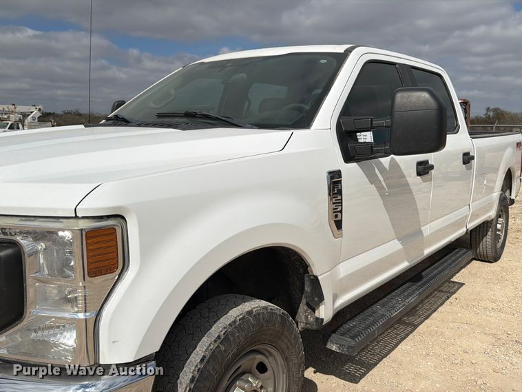 image for item ED5139 2021 Ford F250 Super Duty XL Crew Cab pickup truck