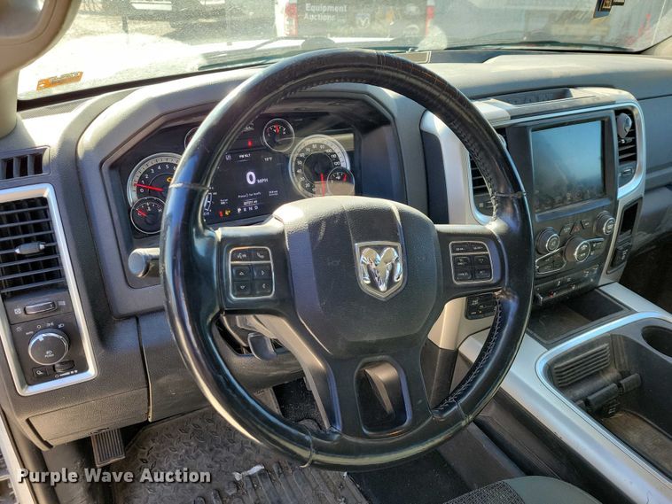 image for item EE0872 2017 RAM 1500 Crew Cab pickup truck