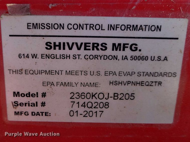 image for item EE0875 2017 Country Clipper Boulevard ZTR lawn mower